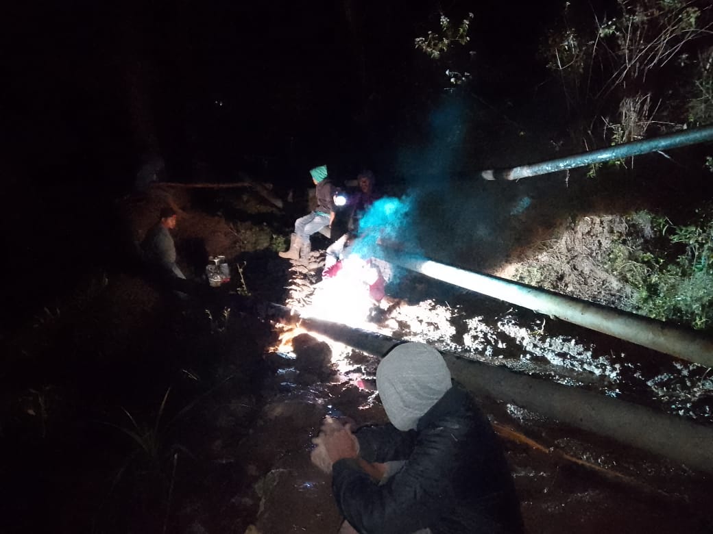 Hujan Deras Picu Longsor, Jaringan Pipa Air Bonleu Rusak Parah – Pasokan Air ke SoE Terhenti