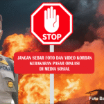 STOP! Jangan Sebar Foto dan Video Korban Kebakaran Pasar Oinlasi di Medsos