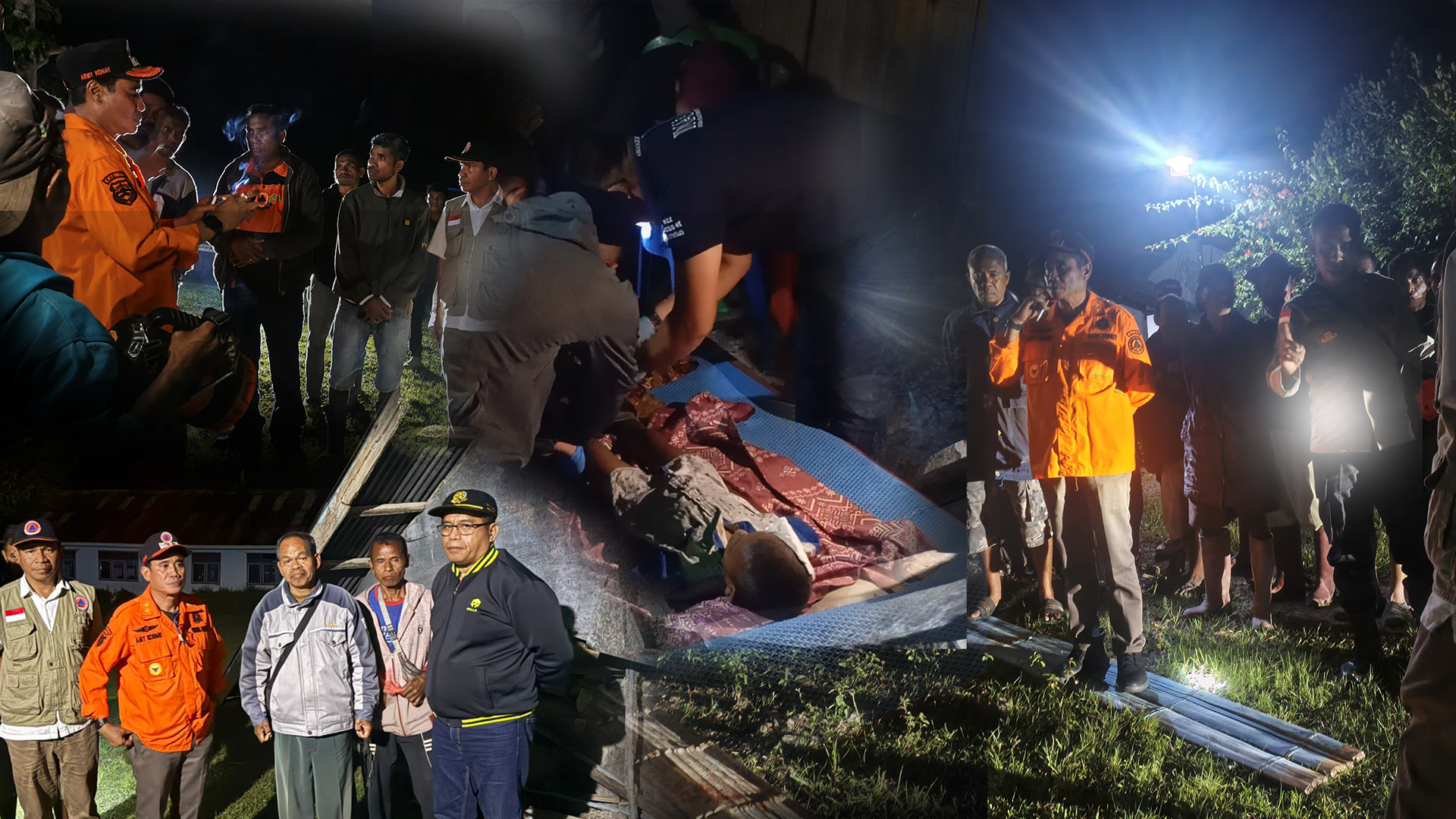 Menembus Cuaca Berkabut dan Jalan Lumpur, Wabup Army Konay Kawal Penanganan Korban Tragedi Nifukani