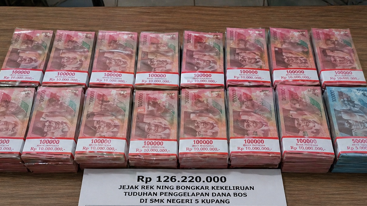 ”Rp 126 Juta Tak Pernah Hilang: Jejak Rekening Bongkar Kekeliruan Tuduhan Penggelapan Dana BOS di SMKN 5 Kupang”