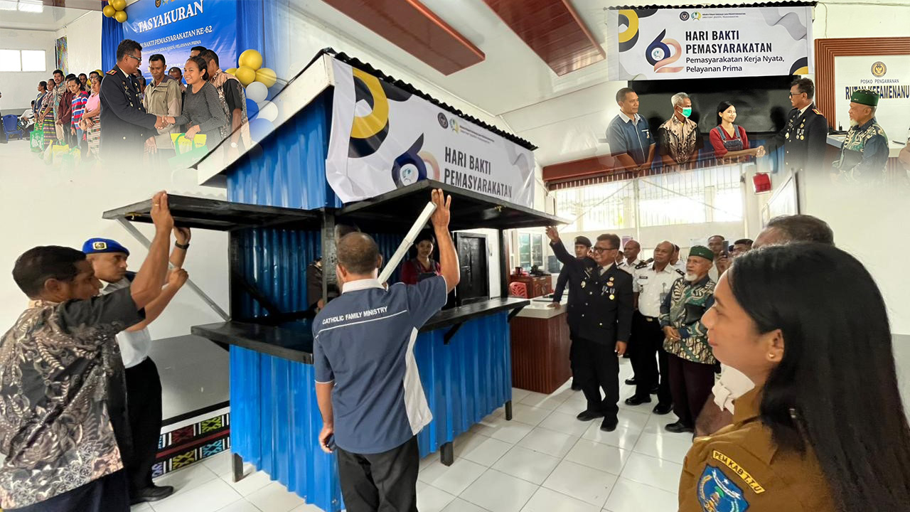 Rutan Kefamenanu Hadirkan Harapan Baru, Dari Bantuan Sosial Menuju Kemandirian Keluarga WBP