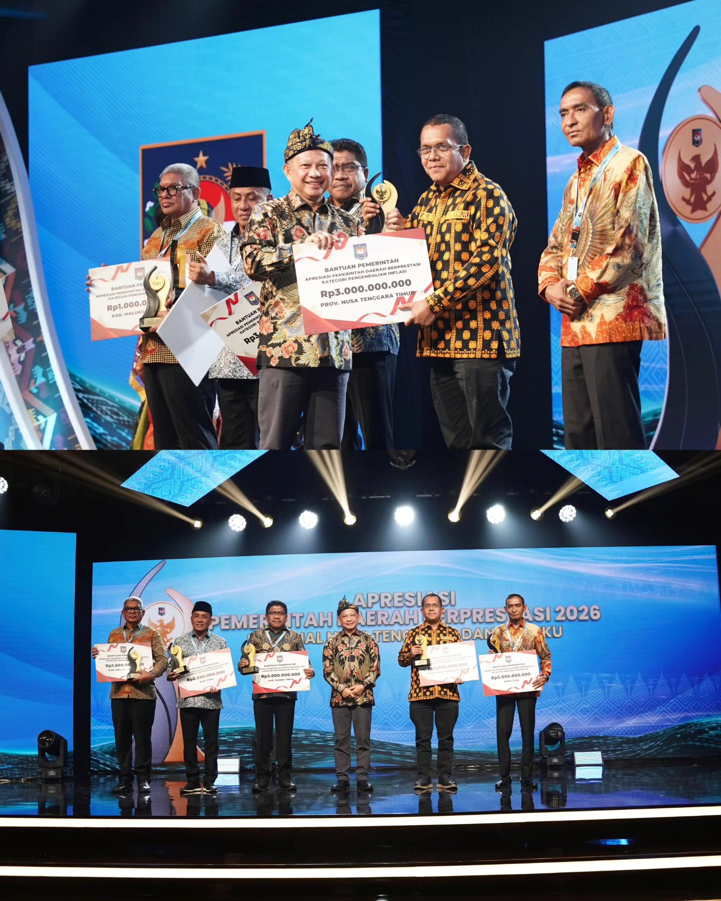 NTT Bersinar di Panggung Nasional: Raih Penghargaan Pengendalian Inflasi