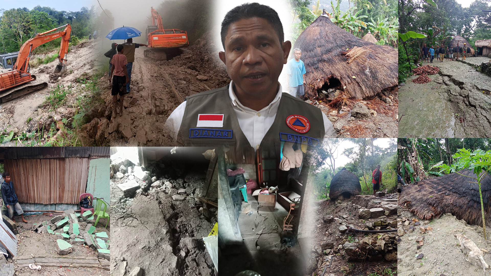 Dua Pekan Diguyur Hujan, TTS Dikepung Longsor